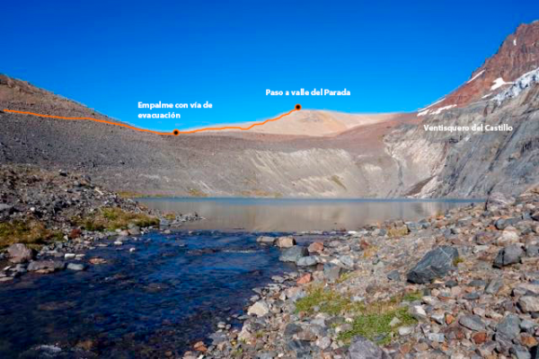 Laguna del ventisquero del Castillo