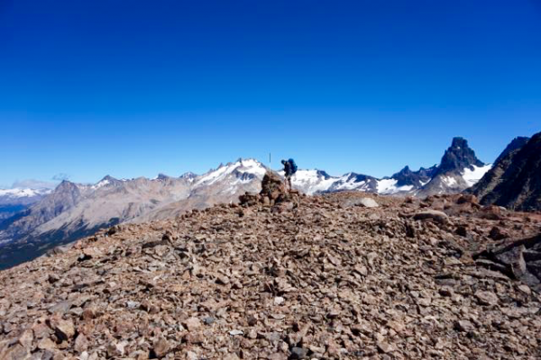 Cumbre de la ruta (paso o portezuelo del Castillo)