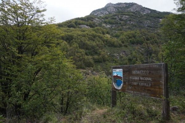 Letrero del parque