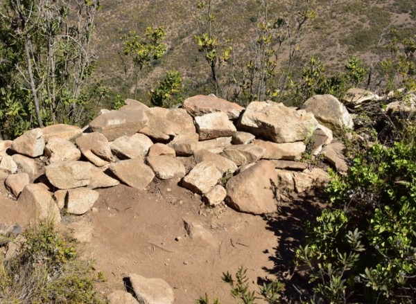 Restos del pucará inca