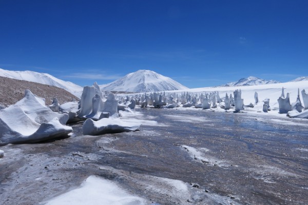 Agua y penitentes