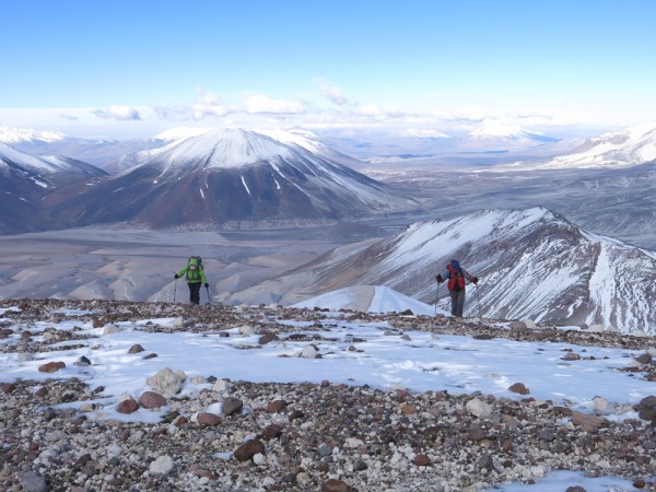 Cumbre volcán Solo