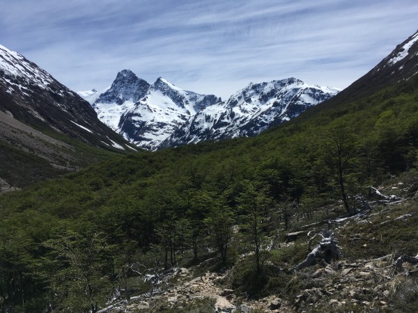 Valle Hermoso desde paso Avilés