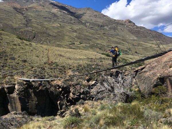 Puente colgante