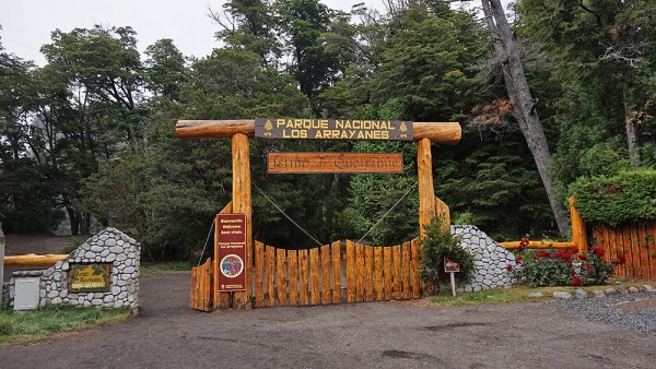 Entrada al parque nacional
