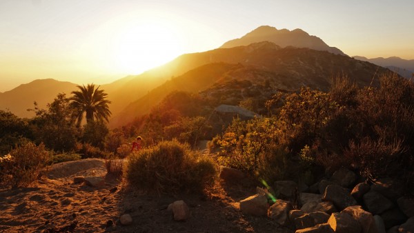 La Campana al atardecer