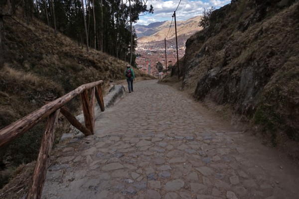 Descenso hacia el Cuzco