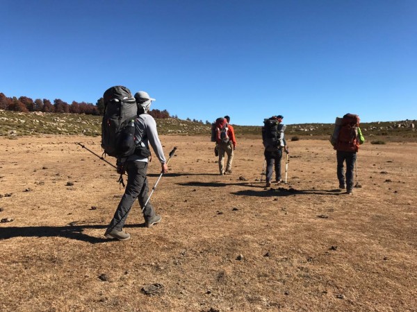 Descenso desde la Cumbre