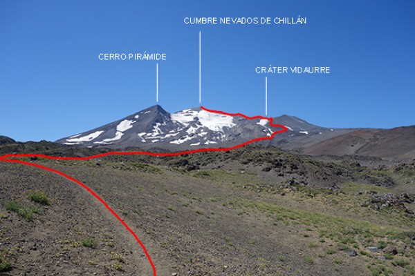 Ruta Normal Nevado de Chillán Ruta Normal Nevado de Chillán