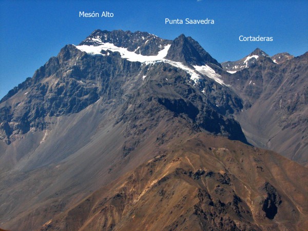 Mesón Alto y Punta Saavedra