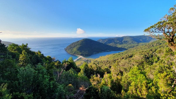 Vista desde el mirador Caucao