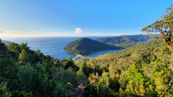 Vista desde el mirador Caucao