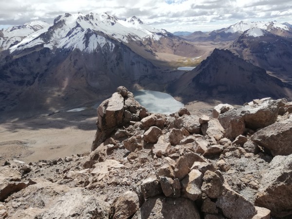 Cumbre volcán Larancagua