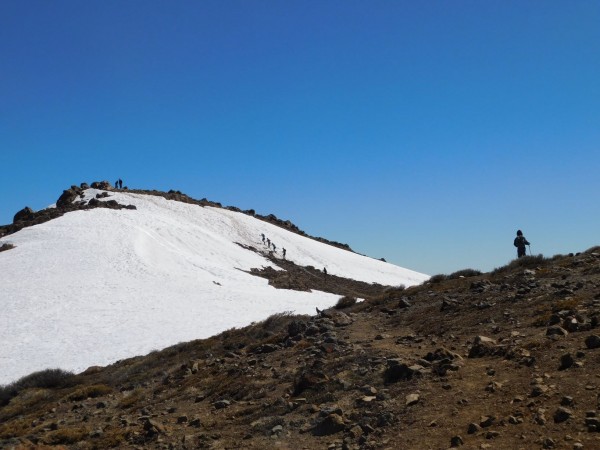 Llegando a la cumbre