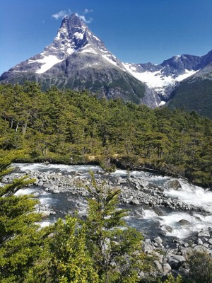 Cara sur cerro Mayo Cara sur cerro Mayo