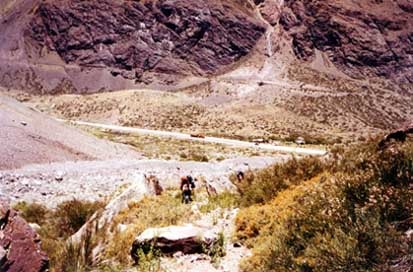 Entrada del valle ojos de agua