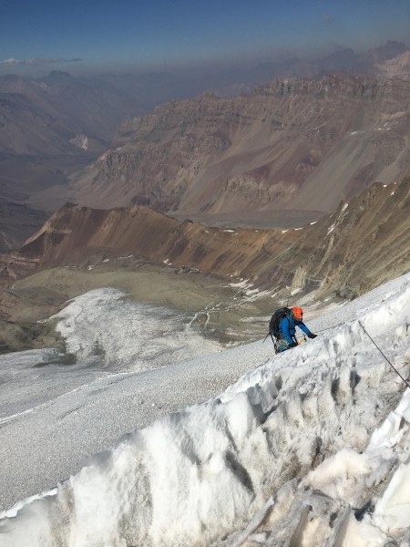 Glaciar sur Sierra Bella