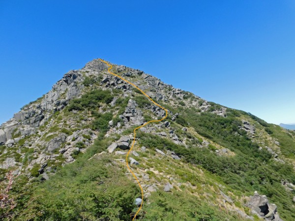 Ascenso del cerro Innominado