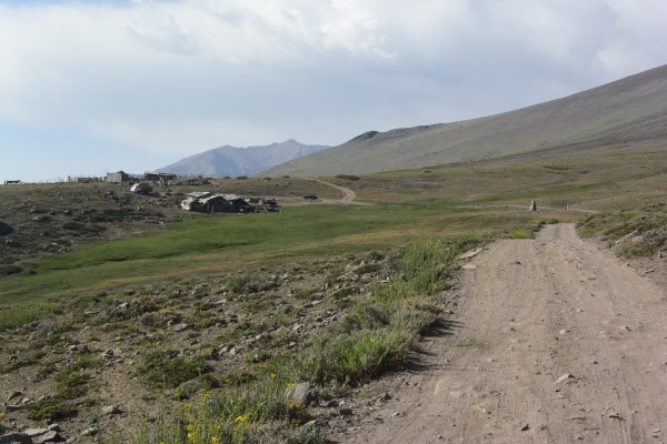 Aproximándose al valle del estero La Leonera