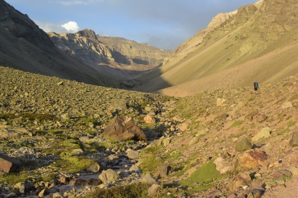 Rumbo al salto de la Leonera