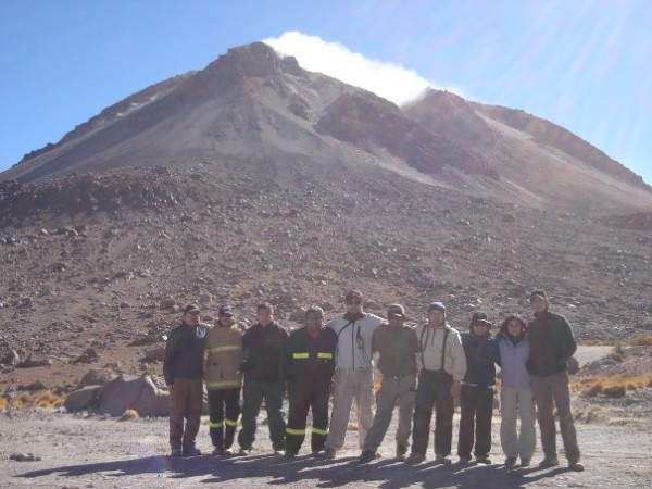 Campo base Volcán Irruputuncu