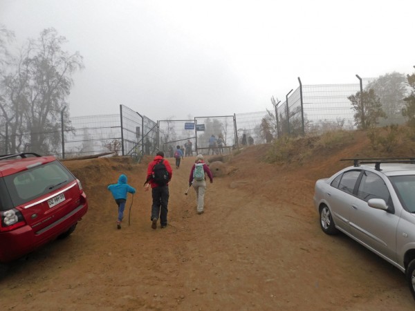 Entrada al sendero