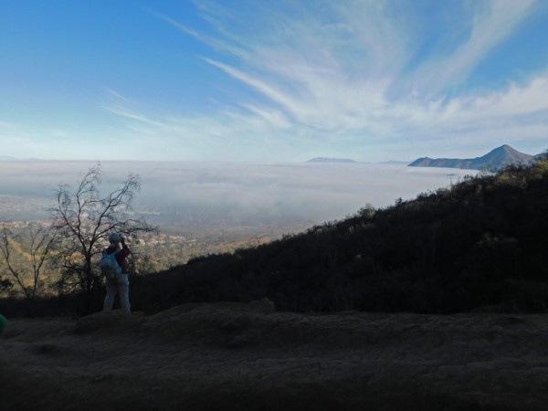 Vista a Santiago