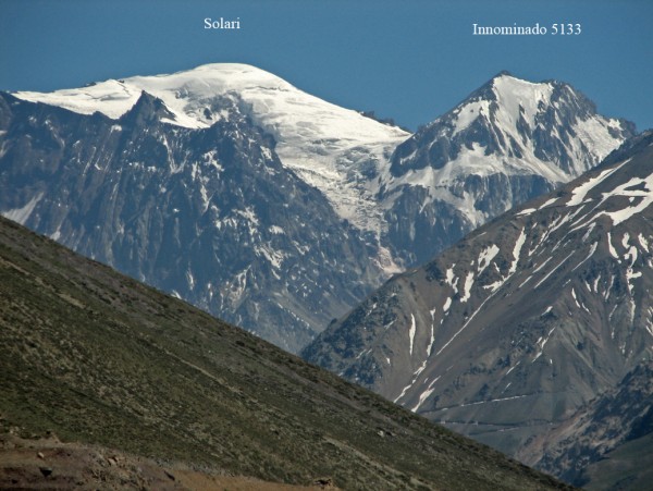 Vista hacia el cajón de Parraguirre