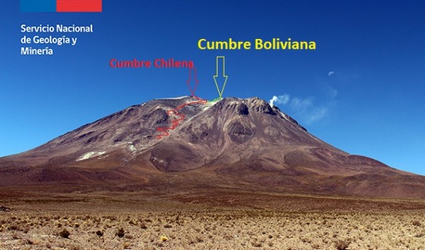 Volcán Ollagüe Volcán Ollagüe
