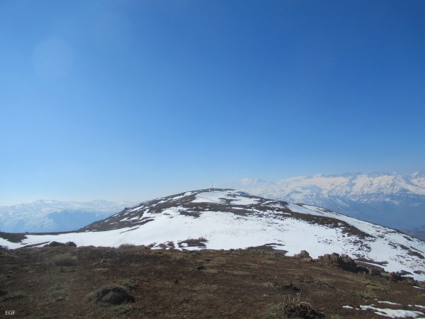 Cumbre cerro La Tinaja Cumbre cerro La Tinaja