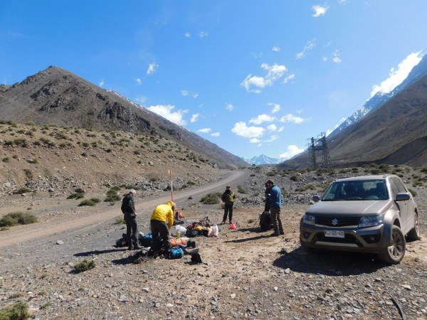 Estacionamiento Quebrada La Jarilla