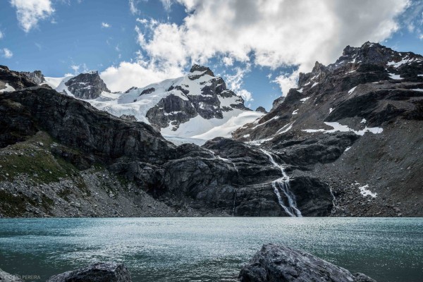 Svea desde laguna Encantada Svea desde laguna Encantada