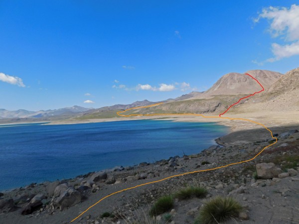 Vista de la ruta