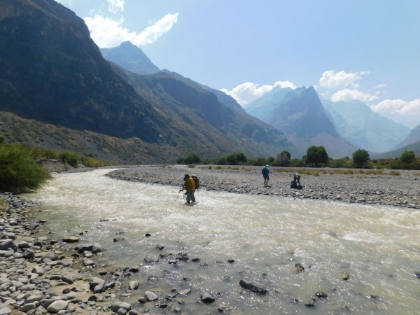 Cruce del río Paredones