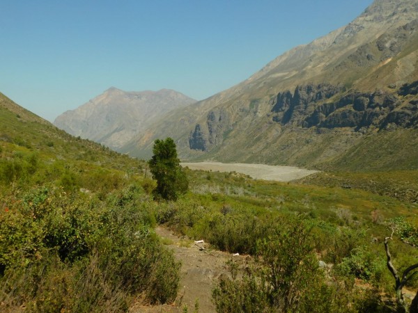 Vista del cajón de Paredones