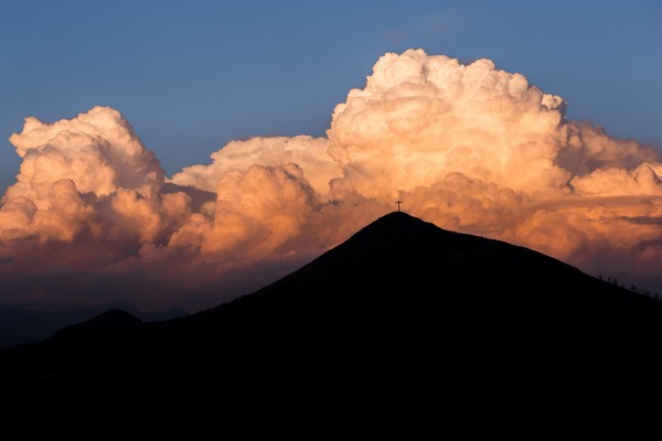 Atardecer en los Cerros de Renca