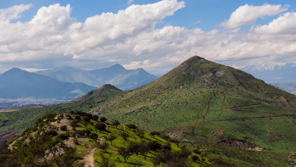 Cerros de Renca en primavera