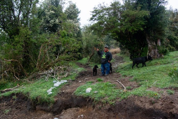 Inicio del sendero