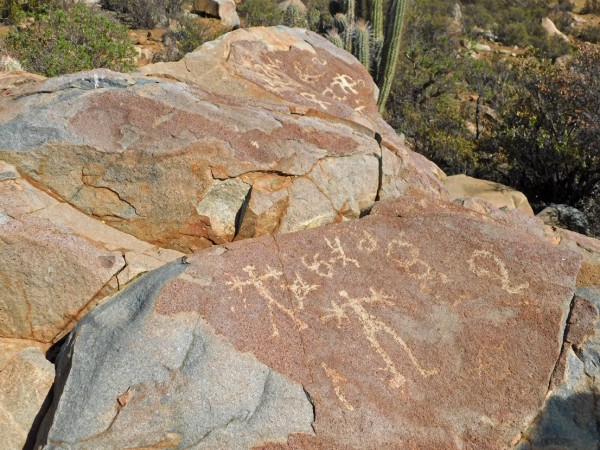 Petroglifos sector Las Águilas