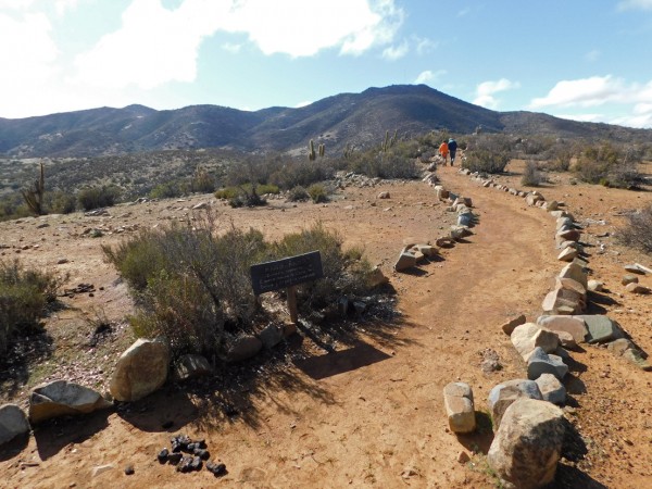 Inicio del primer sendero (Sector Las Águilas))