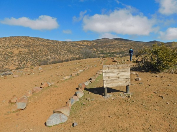 Inicio del segundo sendero (Sector El Espino)