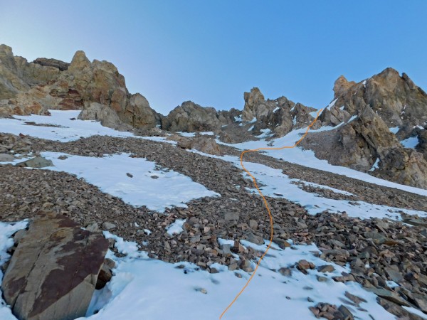 Acercándose a la cumbre