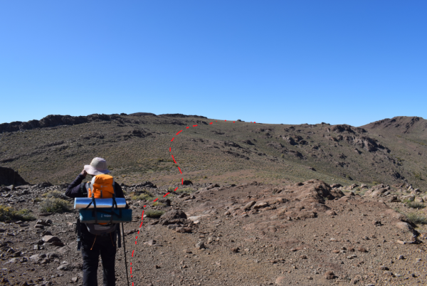 Ruta desde campamento 1 Ruta desde campamento 1