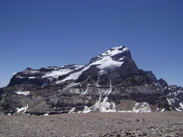 Parva del Inca desde cumbre Mesetas Norte