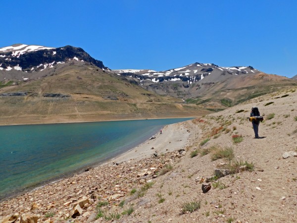 Llegando al Potrero Norte