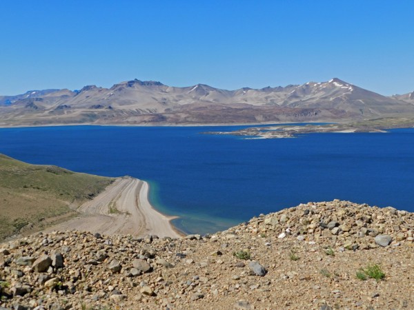 Vista hacia la laguna 