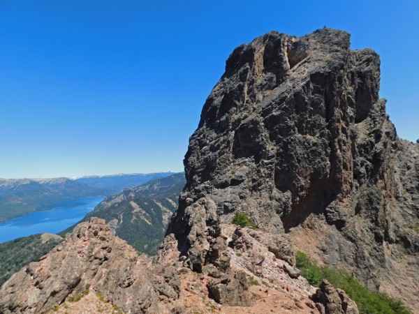 Vista de la cumbre principal