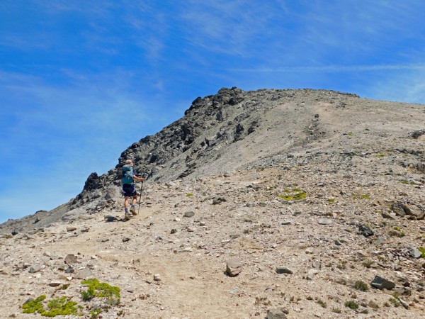 Llegando a la cumbre