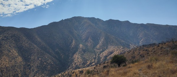 Desde la ruta por Alto Jahuel