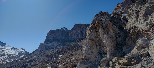 Desde Quebrada Alcaparrosa 